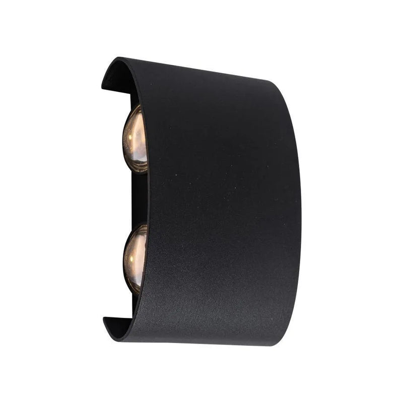 Aplică Dalma Exterior, 4W, Negru, 3000K-1