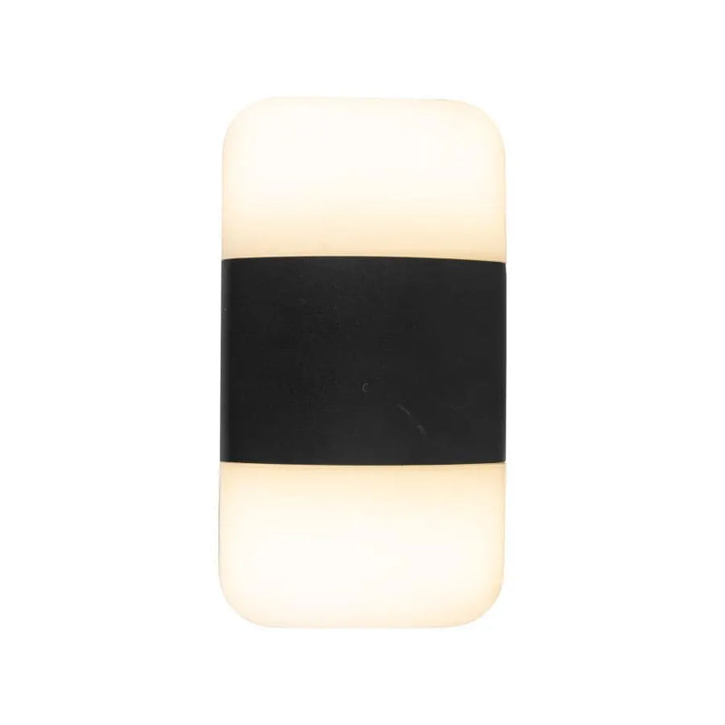 FY879/2BK - Aplică Exterior Geni, 12W, Negru, 3000K-3