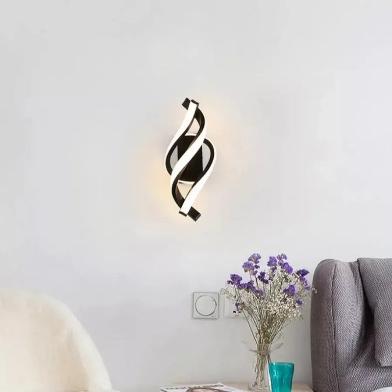 Aplica LED Reid 14W, Lumina Rece/Calda/Neutra, Negru-5