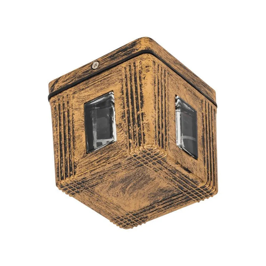 Aplică LED de Exterior Diatus, 3W, Bronz Antichizat, RGB, Fantas