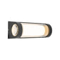 Aplică LED de Exterior Han, 12W, Metal, Negru