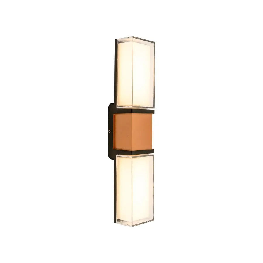 Aplică LED de Exterior Kaala, 10W, Metal, Auriu și Negru