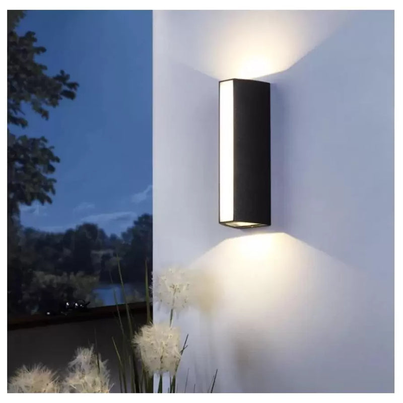 0899XBK - Aplica LED Exterior Berfin, 7W, 3000K, Negru, Metal-2