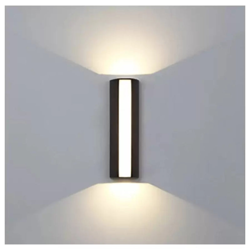 0899XBK - Aplica LED Exterior Berfin, 7W, 3000K, Negru, Metal-1