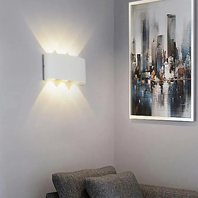 Aplică LED Gina Exterior, 6W, Alb, 3000K-1
