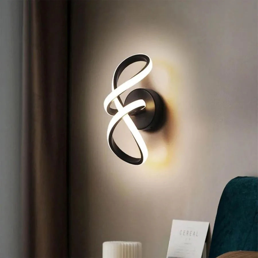 Aplica LED Isaura 23W Alb Negru-2