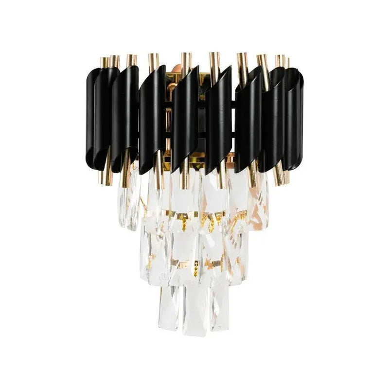 Aplica Candelabru Cristal VERSAILLES Piccolo, 2xE14, Negru-4