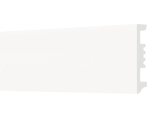 Plintă Arbiton STIQ XL STX610 albă 2200x60x15 mm