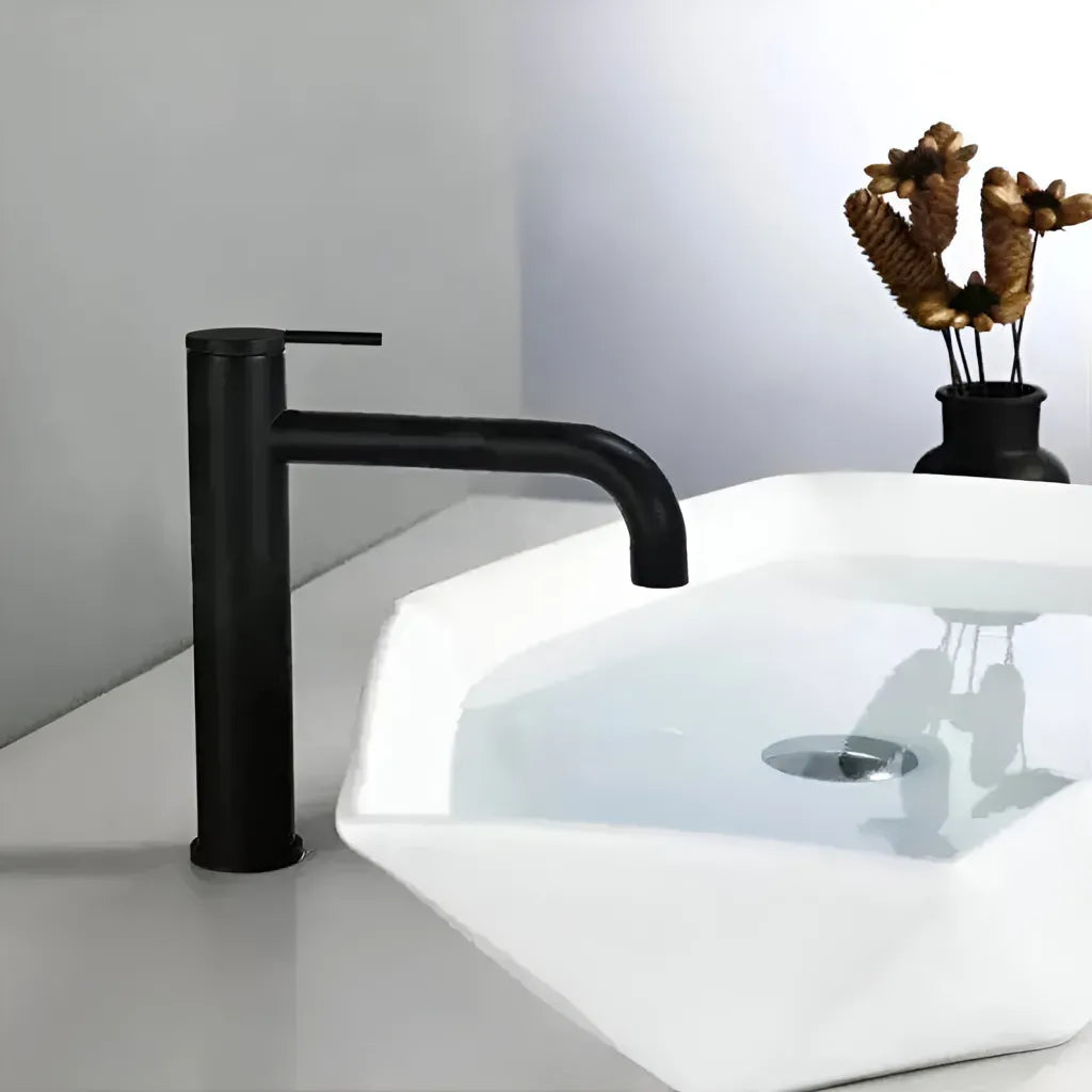 Baterie Lavoar, Alamă Sanitară, Negru, 7237H