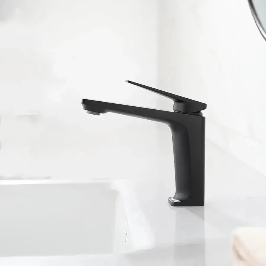 Baterie Lavoar, Alamă Sanitară, Negru, 9967H