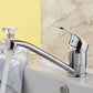 Baterie Lavoar Korman Technik, Pipa Pivotanta, Lungime 15CM, Cartus Ceramic, Crom, Racord Inclus, BM015