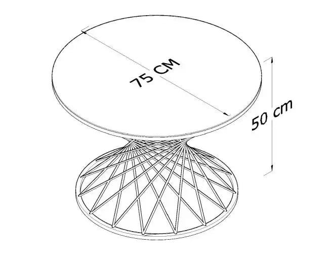 Masuta de cafea moderna Lucky
