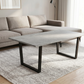 Masa cafea HT-156, 110x60 cm, alb, MDF