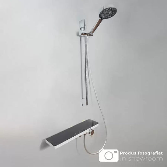 Coloana Dus Inox Lucios Argintiu Negru 11211BH/C - La Cucu