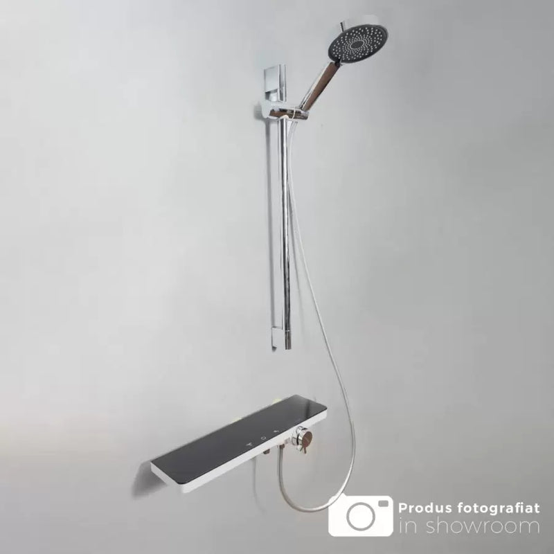 Coloana Dus Inox Lucios Argintiu Negru 11211BH/C - La Cucu