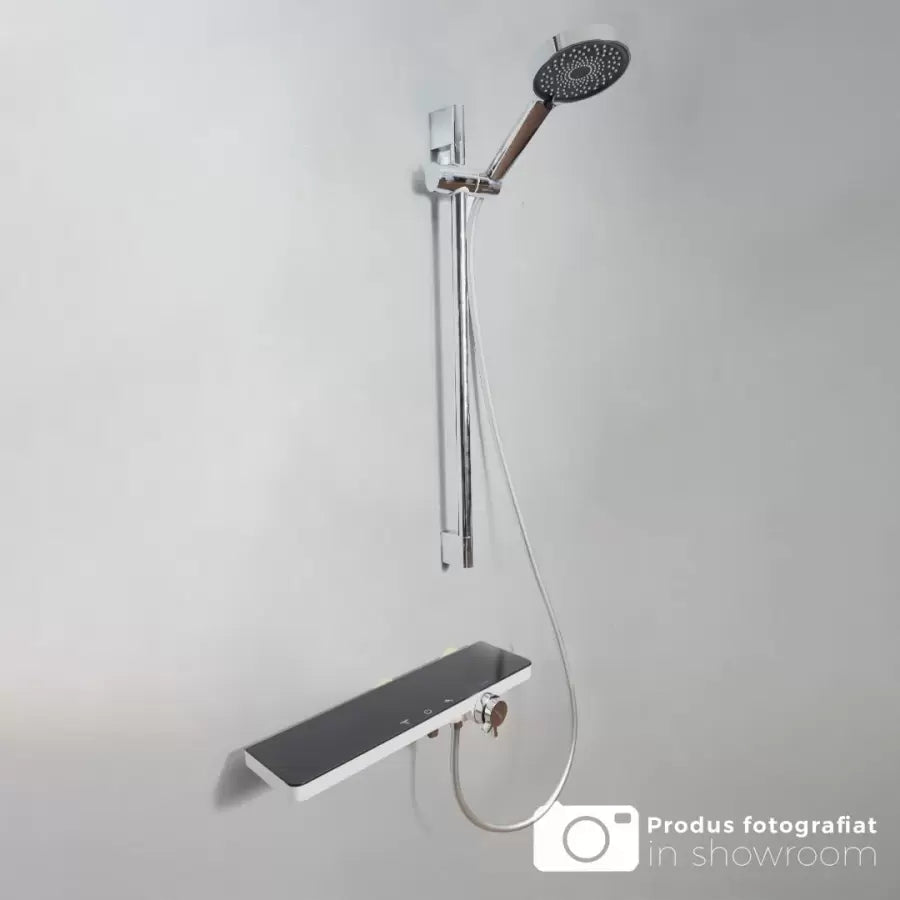 Coloana Dus Inox Lucios Argintiu Negru 11211BH/C - La Cucu