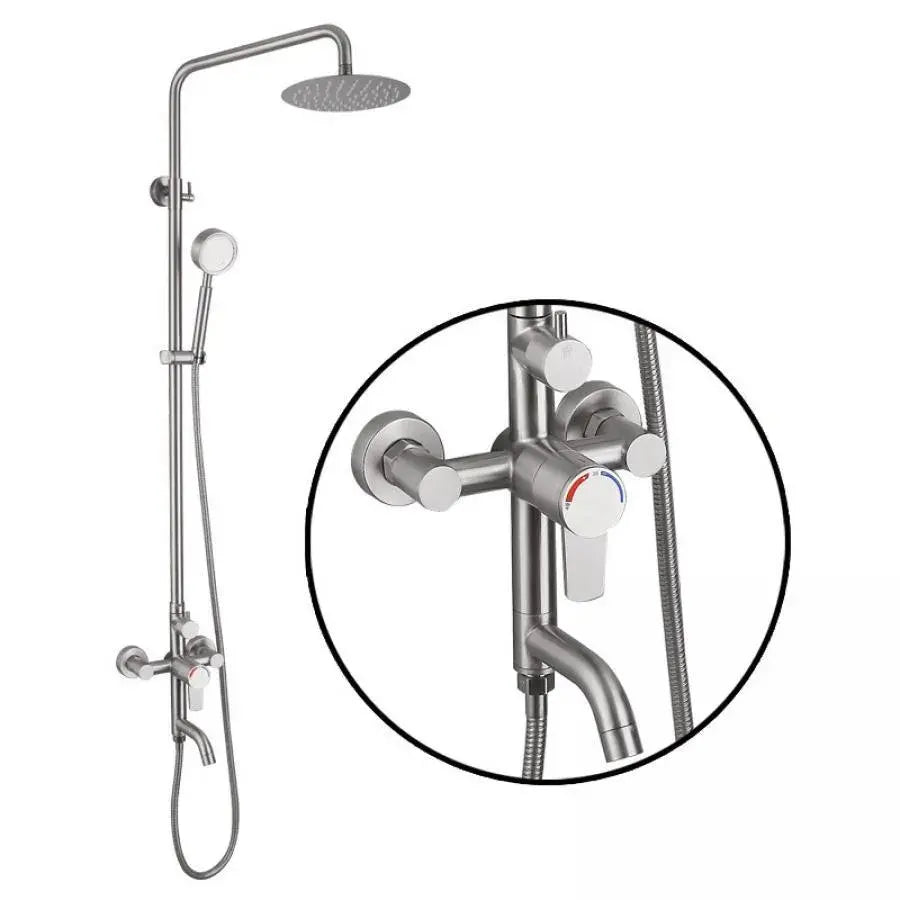 Coloana Duș, Inox SUS304, Satinat, N/LY0C2