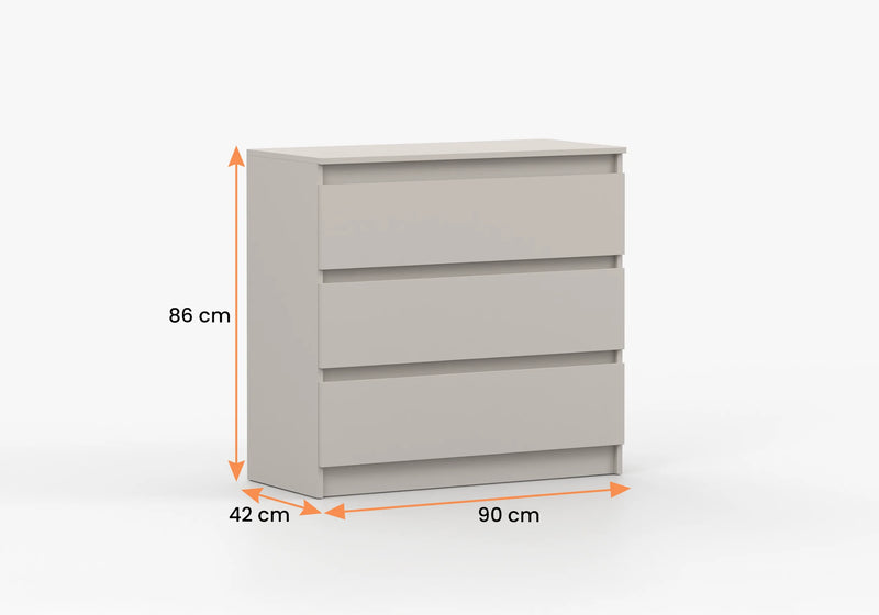 Comoda Solo 3s, 86x90x42 cm, casmir-4