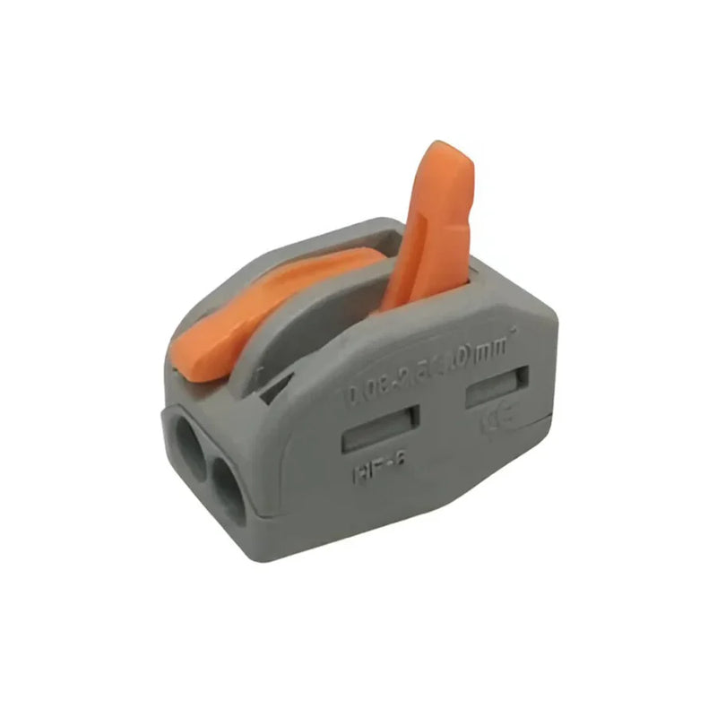 Conector pentru Lustra / Oglinda LED - Rapid, 2 Poli, Instalare Fara Surub-1