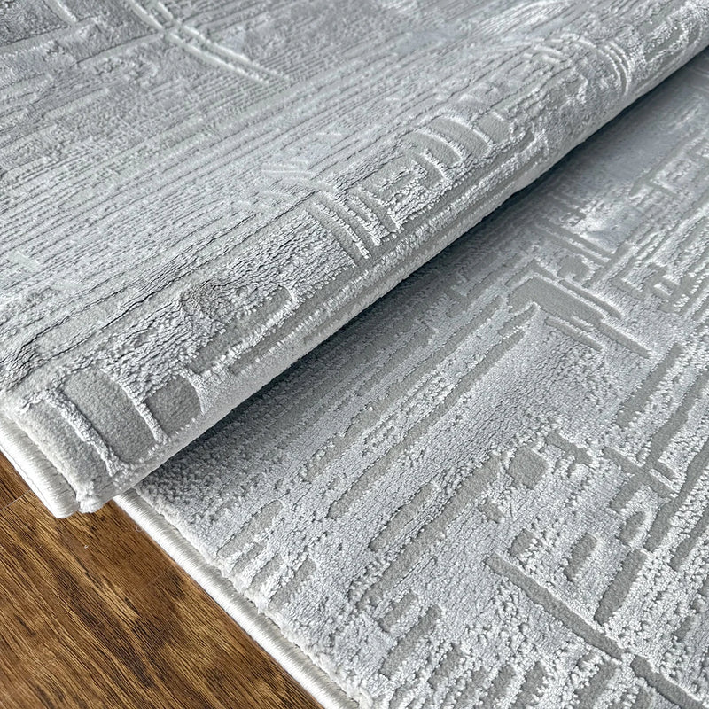 Covor Armoni Minimal gri – 200 x 300 cm-3