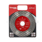 Disc profesional fagure pentru taiere ceramica dura, gresie portelanata, piatra naturala 125x1.6mm Draumet