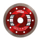 Disc profesional subtire turbo pentru taiere ceramica dura, gresie portelanata 125x1.2mm Draumet