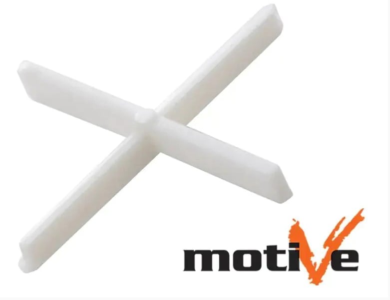 Distantieri cruce albi pentru gresie faianta 1mm 150buc/set Motive