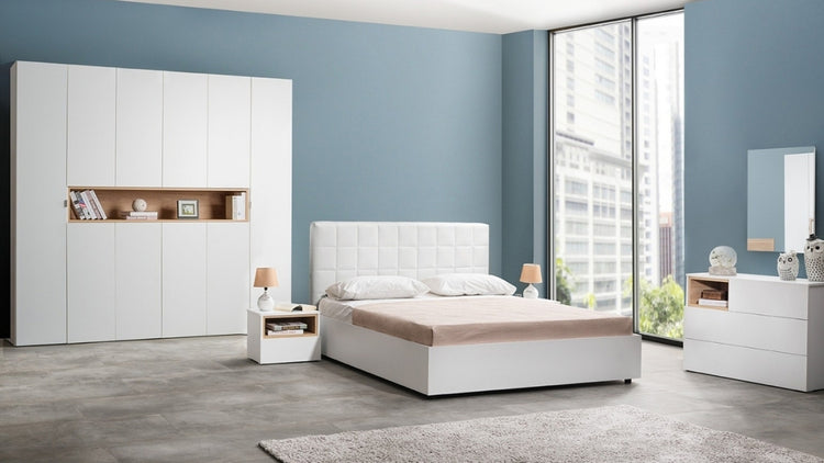 Dormitor Polaroid, Alb