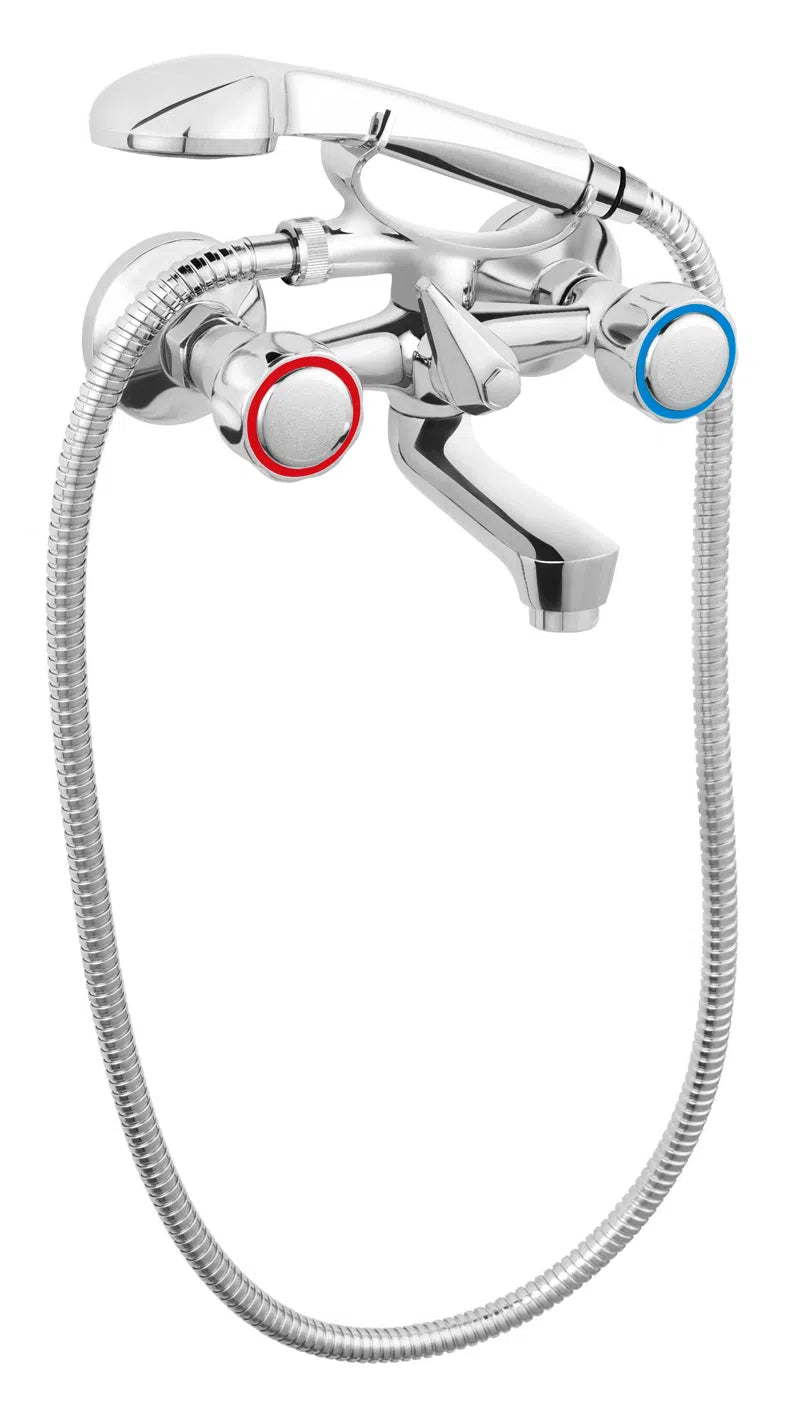 Baterie perete cadă-duș cu accesorii STANDARD