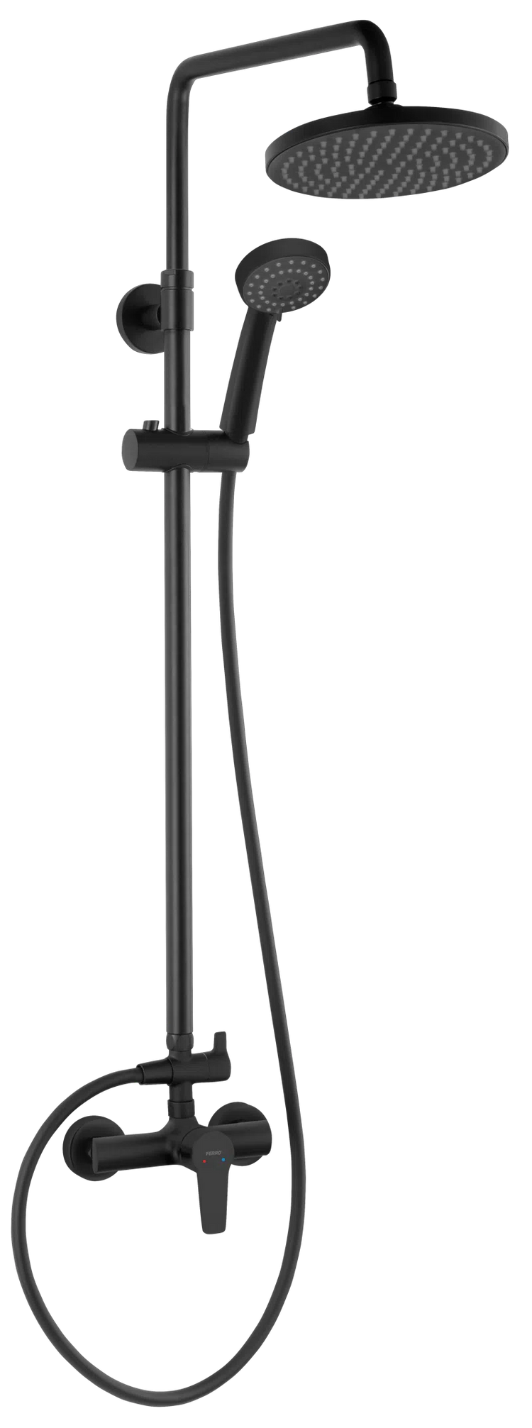 Sistem de duș cu baterie duș și set complet duș RITTO BLACK