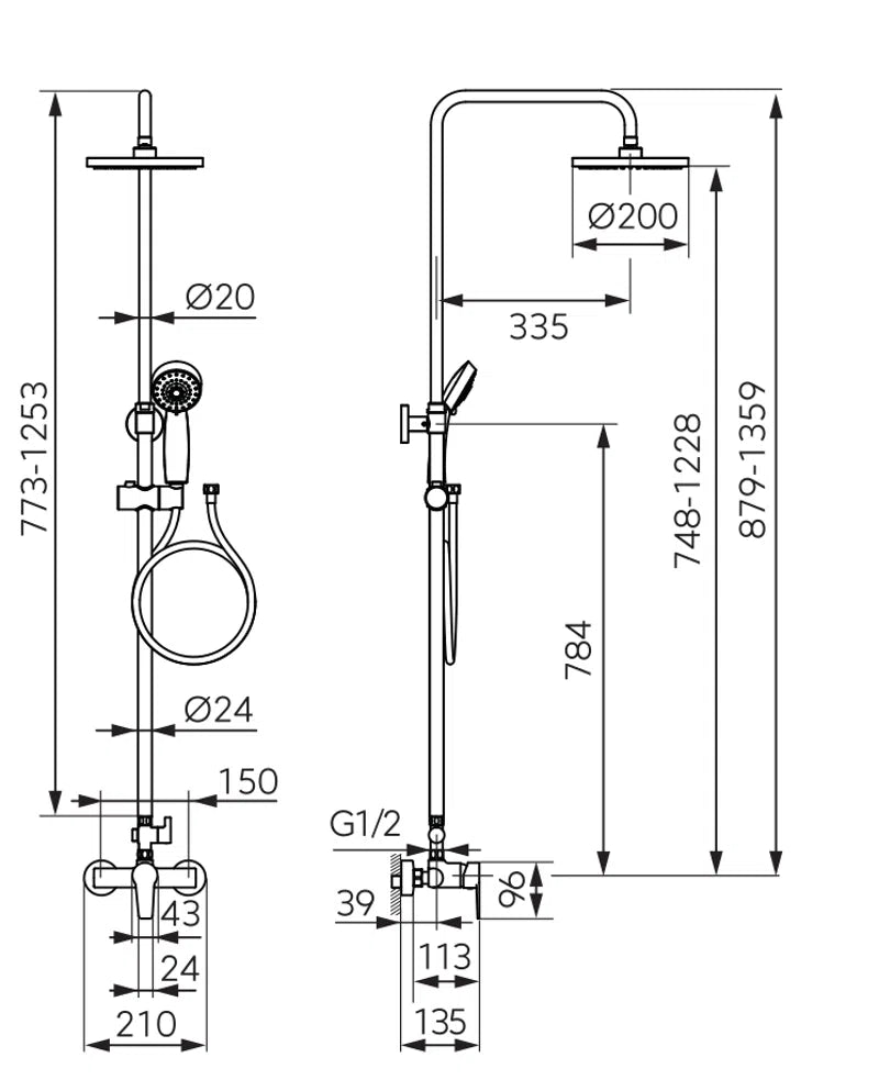 FERRO NP84-BTR7U SISTEM DE DUS 2IN 1 RITTO-2