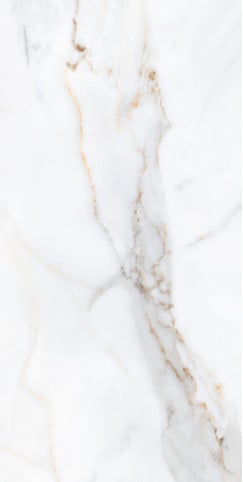 Gresie Luxury Himalaya White 60x120 cm, lucioasa