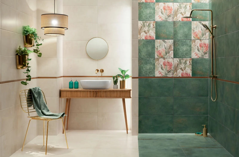 GRESIE MARGOT GREEN 59.8x59.8, 8MM, 1.79-2