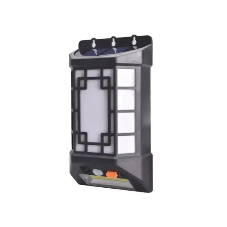 Lampă LED de Perete, Solară, cu Senzor, Tip Flacără