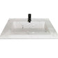 SERIA 486 - MOBILIER BAIE MDF 80CM SRT ALB + LAVOAR GRANIT ALB