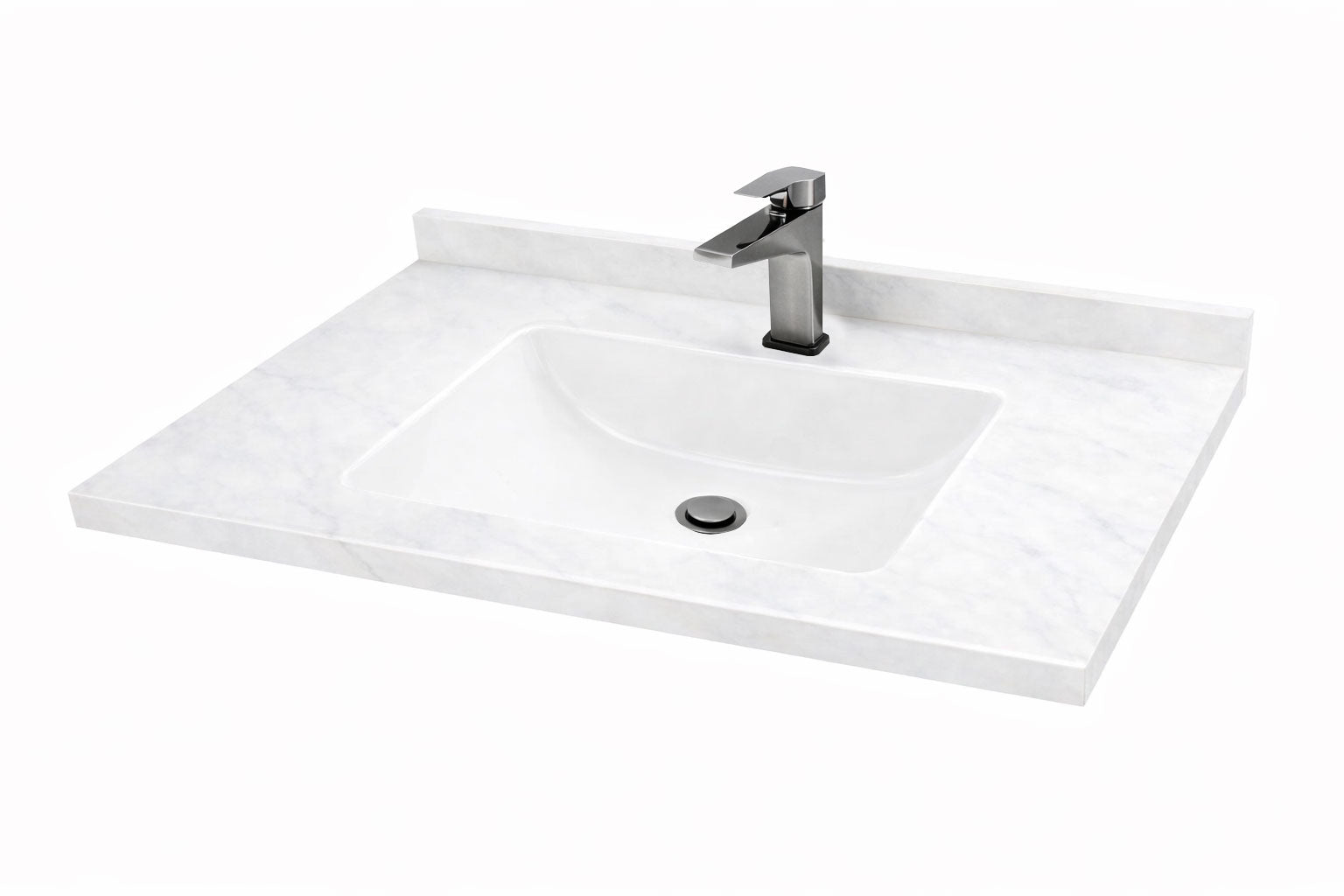 SERIA 786 100CM - Mobilier Baie Suspendat ALB 2 SRT, Lavoar Ceramic
