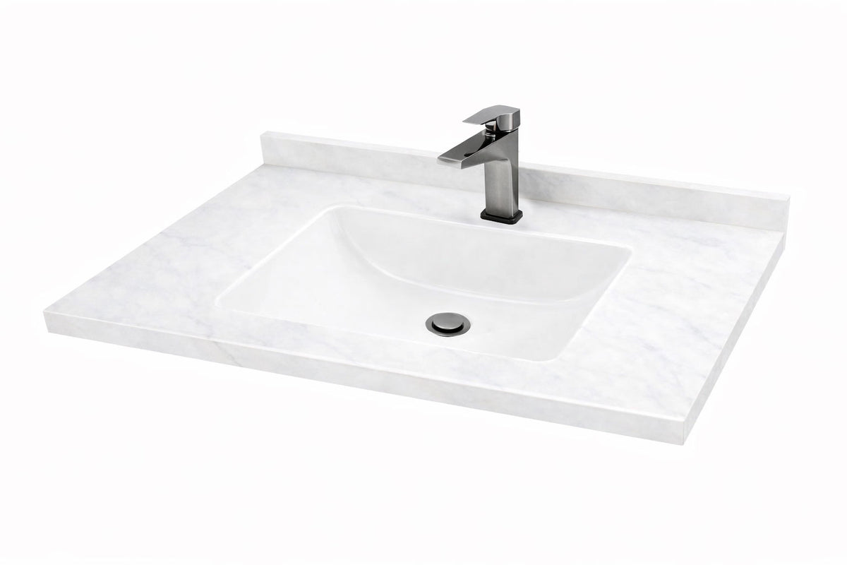 SERIA 786 100CM - Mobilier Baie Suspendat ALB 2 SRT, Lavoar Ceramic
