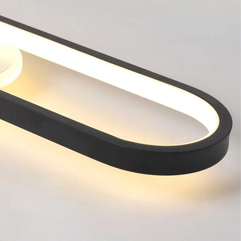 Lustra LED cu Proiector Reglabil FISSO Camilla 48W, lumina Rece/Calda/Neutra, Negru-3
