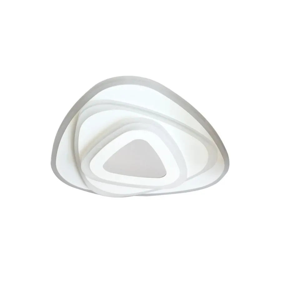 Lustra LED NEXA Triunghi 3D 36W, Alb, Lumina Rece/Calda/Neutra