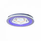 Lustra LED cu telecomanda MEIRA RGB, 180W, lumina Rece/Calda/Neutra, Dimabila, Alb