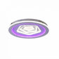Lustra LED cu telecomanda MEIRA RGB, 180W, lumina Rece/Calda/Neutra, Dimabila, Alb
