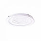 Lustra LED cu telecomanda MEIRA RGB, 180W, lumina Rece/Calda/Neutra, Dimabila, Alb