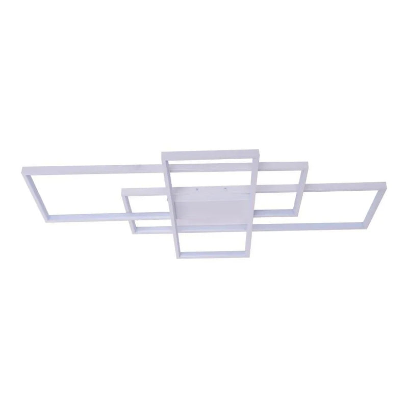 Lustra LED cu telecomanda LANDEN 84W, 3 Elemente, lumina Rece/Calda/Neutra, Dimabila, Alb-5
