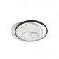 Lustra LED, 116W, Dimabila, Alba