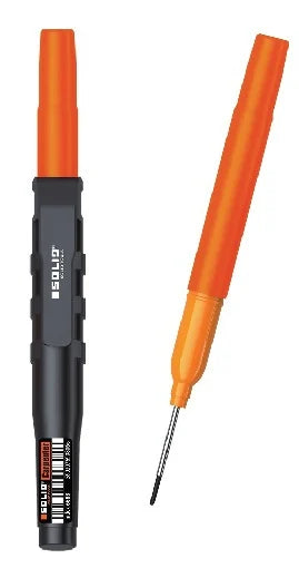 Marker permanent negru cu varf lung 1.3mm Solid Tools