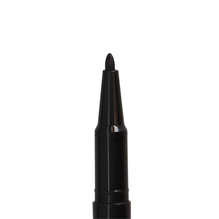 Marker permanent subtire negru cu 2 varfuri Faster Tools