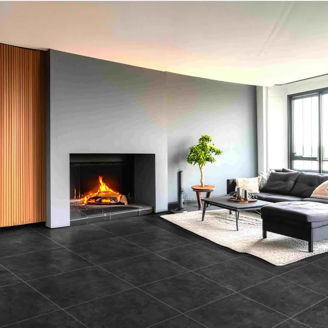 Gresie Rossetti Anthracite 9046 60.6x60.6 1.84-2