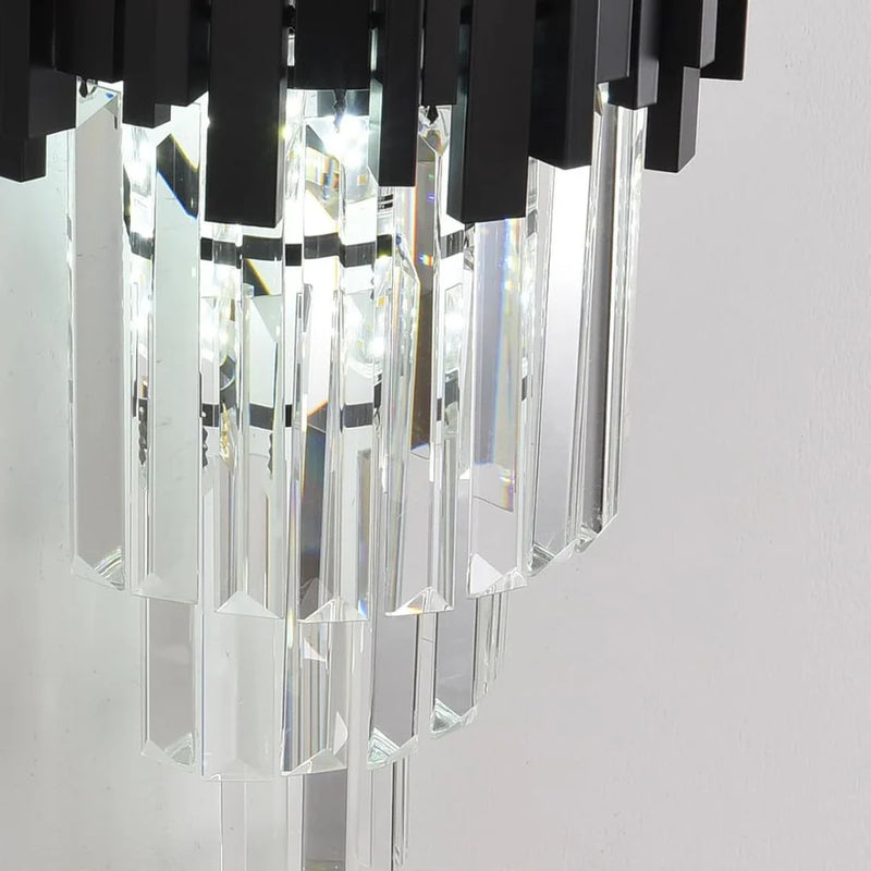 Aplica Candelabru Cristal BLOIS Piccolo, 2xE14, Negru-8