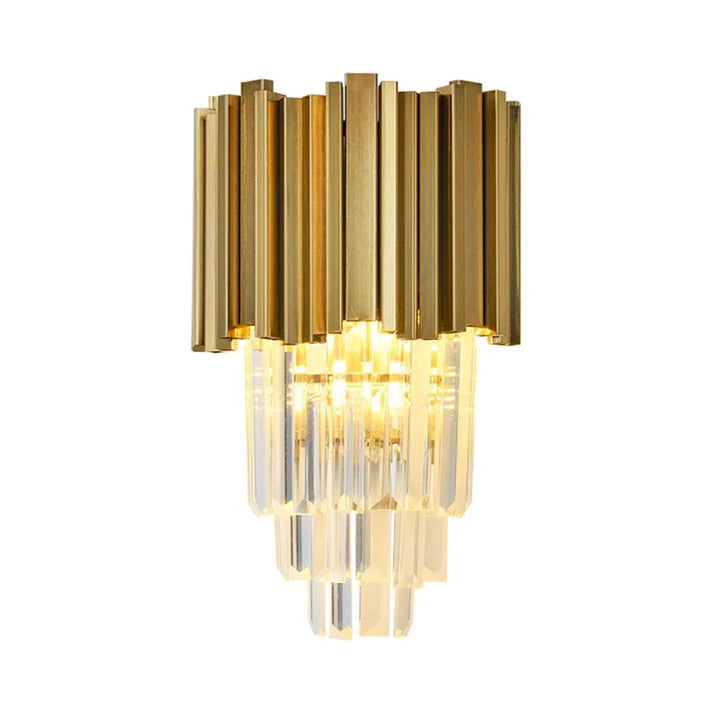 Aplica Candelabru Cristal BLOIS Piccolo, 2xE14, Auriu-3