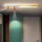Lustra LED cu Proiector Reglabil FISSO Camilla, 66W, lumina Rece/Calda/Neutra, Auriu Lucios